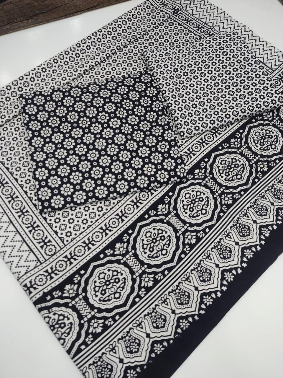 Traditional Ajrak 3pc suit
