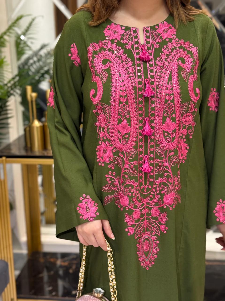 Elegant Embroidered 2pc