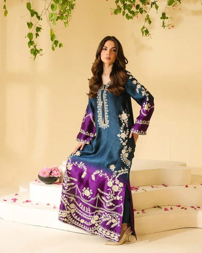 2pc Silk Suiting
